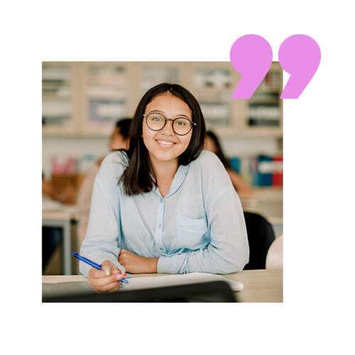 kundcitat från en elev efter klassförsäljning