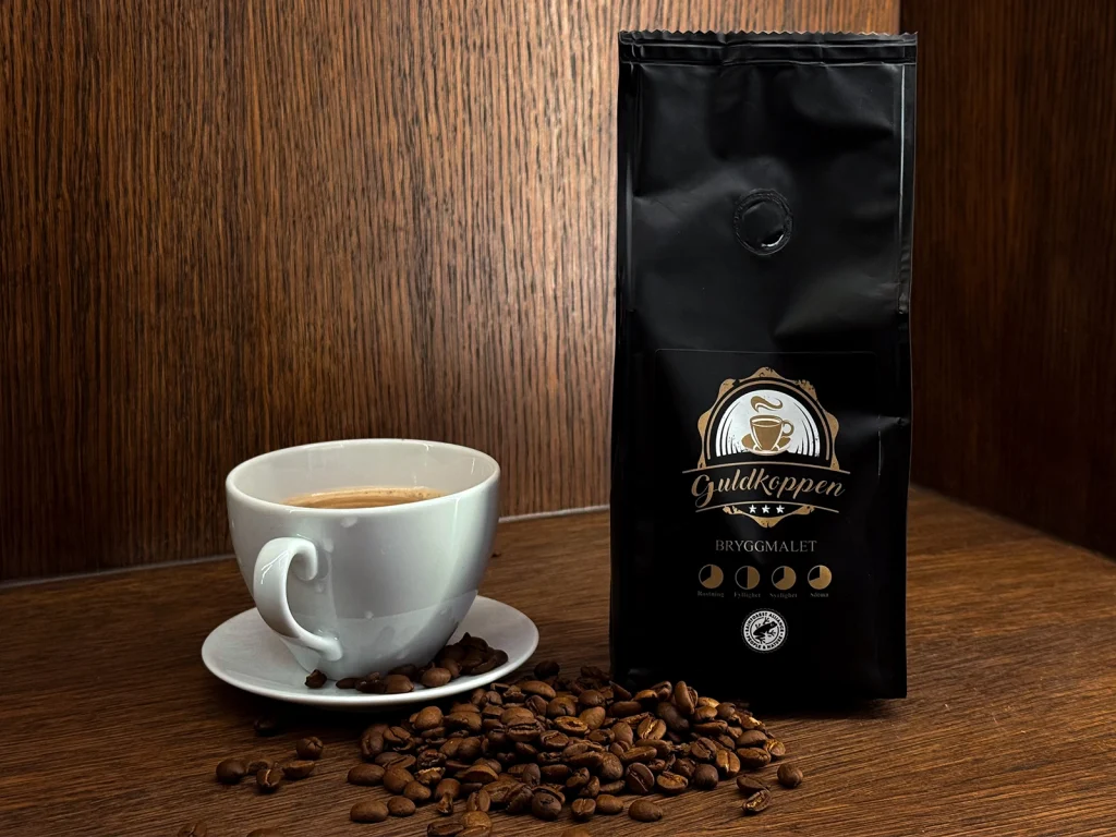 3 påsar kaffe från Guldkoppen