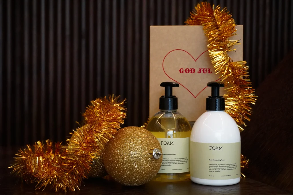 Handtvål & handkräm – Julpaketering