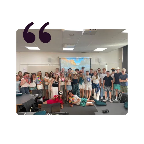 Klass från Sjölins Södermalm som har genomfört en försäljning på klasskontot